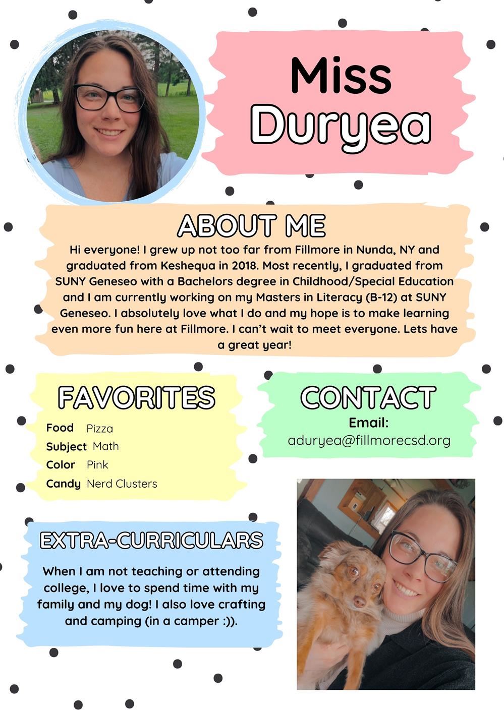 Miss Duryea